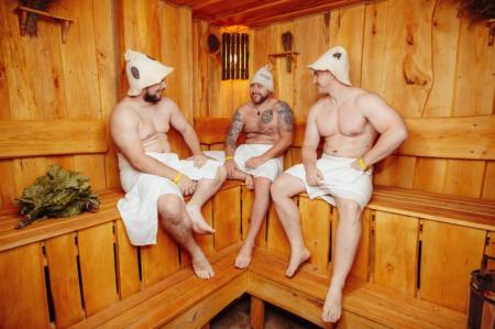 Фотография Три Богатыря, мужская баня 1